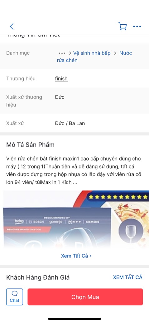 Mô tả sản phẩm là loại 94 viên mà lại giao gói loại 48 viên
