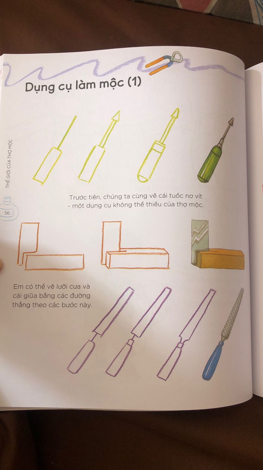 theo mình thấy sách rất phù hợp với các bé nhỏ, nội dung chia ra rất cụ thể ngành nghề nào cần cái gì nhưng hơi ít so vs giá 99k gốc, vì in màu nên giá phải như v nên khá tiếc cho nội dung