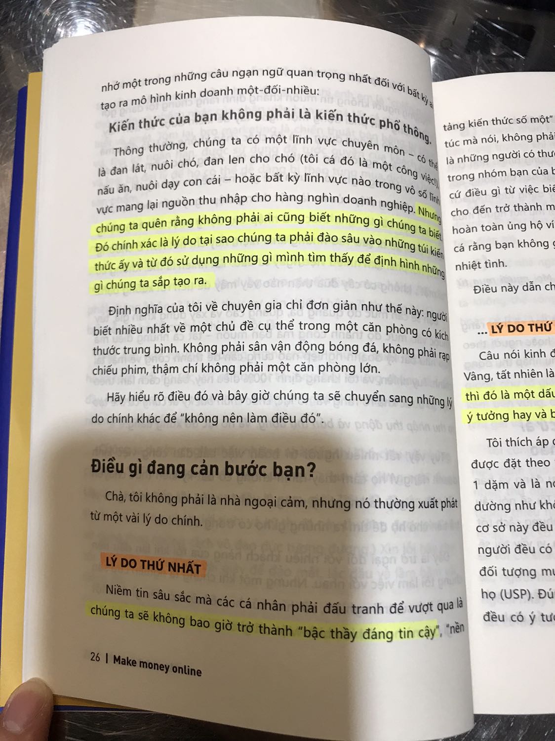 Quá xứng đáng với tiền bỏ ra.

Giao hàng: tối đặt, 8h30 sáng hôm sau là Tiki giao tới.

Nội dung sách: viết theo lối kể chuyện, gần gũi, đọc thấy góp nhặt được ý tưởng hay. 

Mới đọc được 83 trang, còn nhiều điều hay đang đợi mình. 

Chúc mọi người thu được kiến thức hay khi đọc sách.