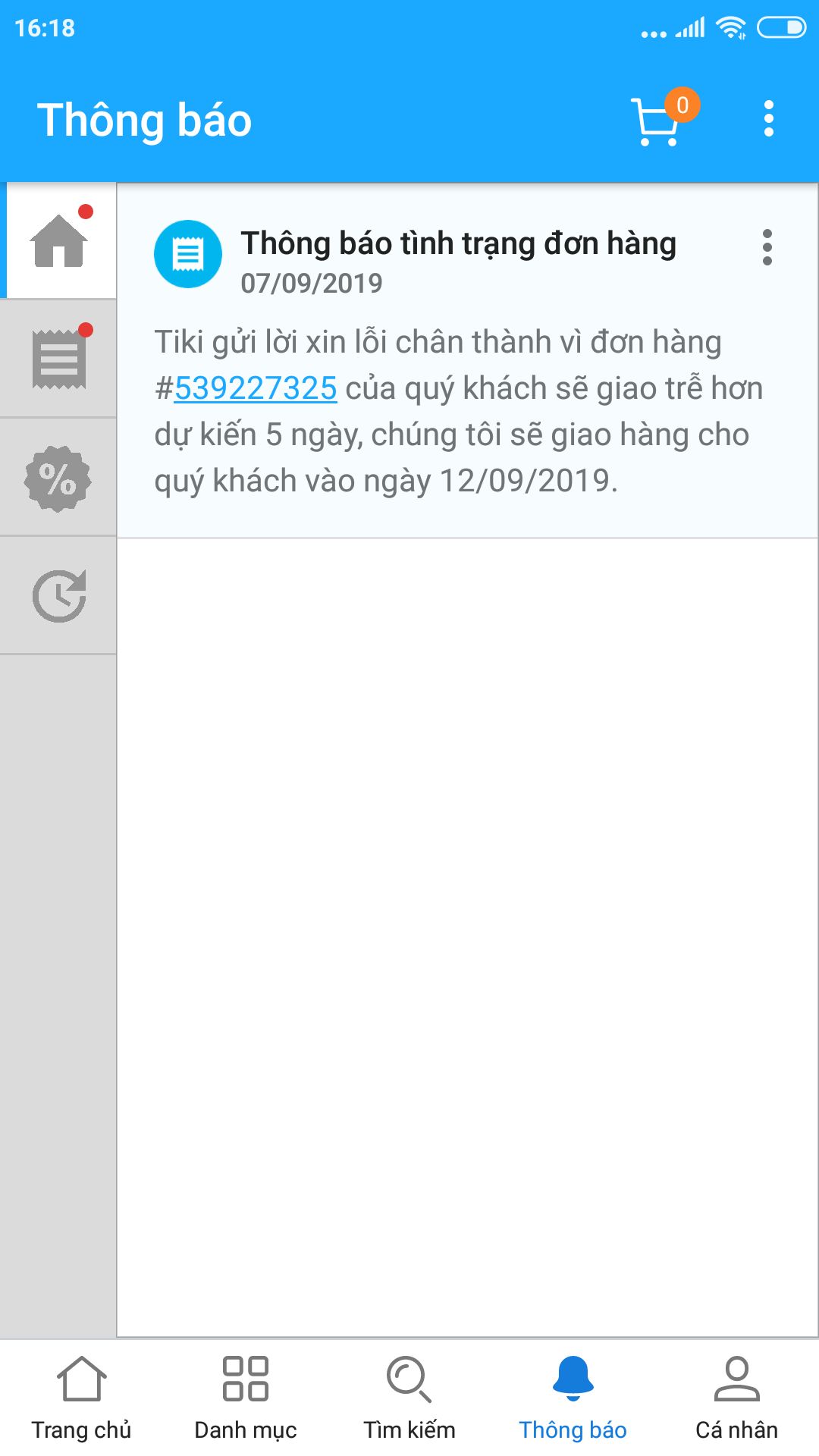 Làm ăn kiểu gì vậy đặt từ mùng 2 hẹn thứ 7 giao đến. giờ lại thông báo trễ 5 ngày. đùa à. làm ăn vậy được à. thanh toán trước rồi nên thích để khách chờ đến bao giờ thì chờ à? làm vậy rồi sau ai đặt nữa