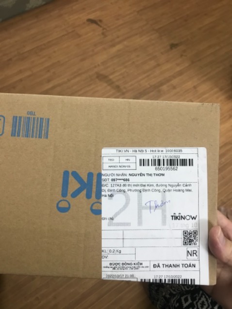 sp rất đẹp. Shop đóng gói cẩn thận, chắc chắn, đủ thẻ bảo hành. Đặt tiki now ship siêu nhanh luôn. 5g30 chiều đặt thì 8g tối nhận hàng .