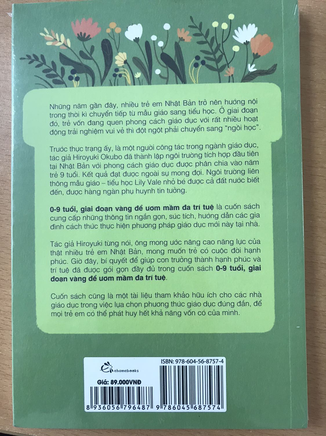 Sách chia ra từng phần. Mỗi phần có tiêu điểm chính, dẫn chứng khoa học và thực tế áp dụng của chính tác giả.
