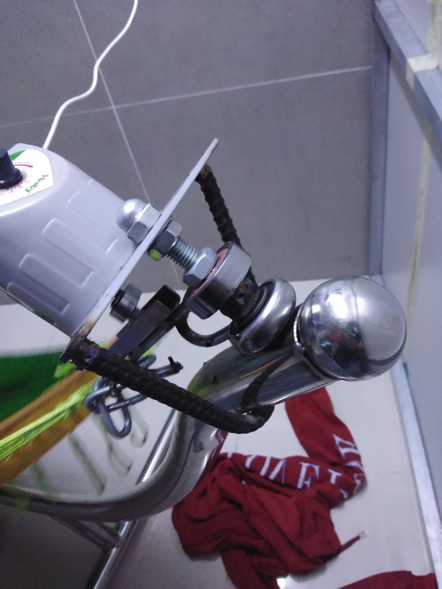 sửa lại tí phù hợp với cái võng.
chạy được ngon lành. Ai ở TP.HCM cần sửa lại thì liên hệ *** nha.