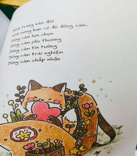 Sách dành cho ai thích tô vẽ và ít chữ. Sách dễ thương. Thông điệp đơn giản, tích cực trong cuộc sống. Hình vẽ cũng dễ thương. Giấy tốt. Tiki giao hàng nhanh, cẩn thận.