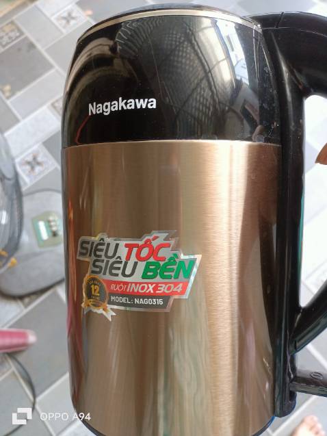 Hiện tại dùng rất OK, sôi nhanh, khá đẹp, bền thì mới dùng chưa biết