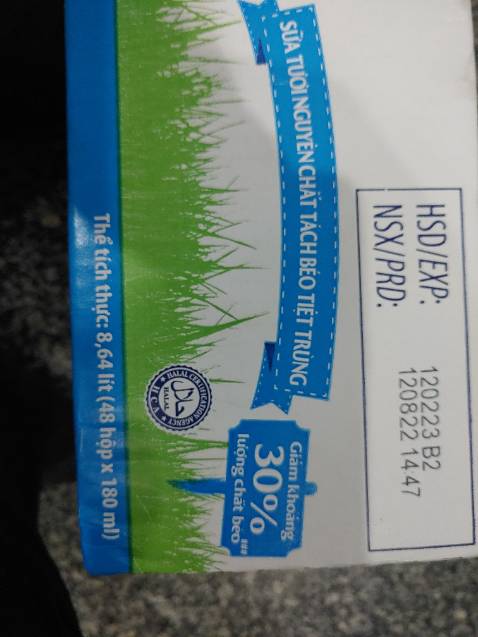 Thời hạn sữa dài, chất lượng tốt, mua lại lần 2.