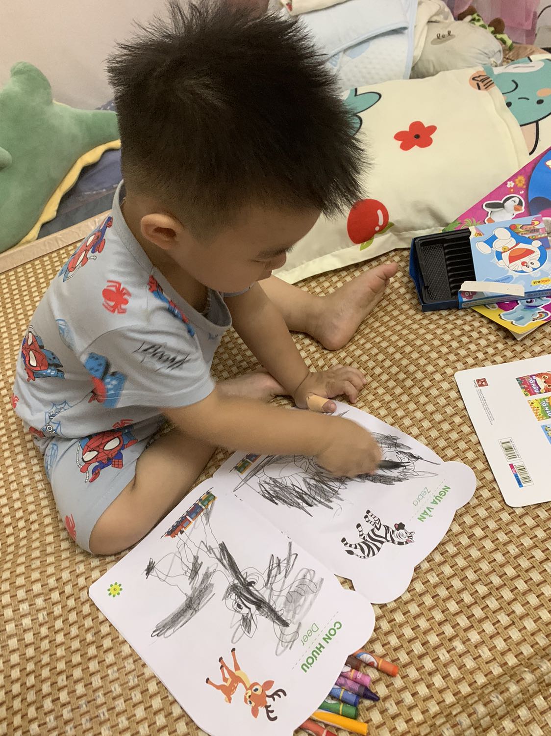 Tập tô giá rẻ nên rất mỏng, được túi đựng trông xịn xò còn giấy tô thì mềm oặt. Ship hoả tốc nhưng 3 ngày mới nhận được hàng. Tiki làm ăn chán quá