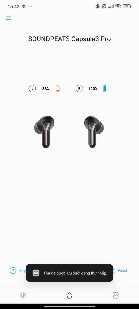 Sản phâm bị lỗi pin, âm thanh tốt, chống ồn tốt.