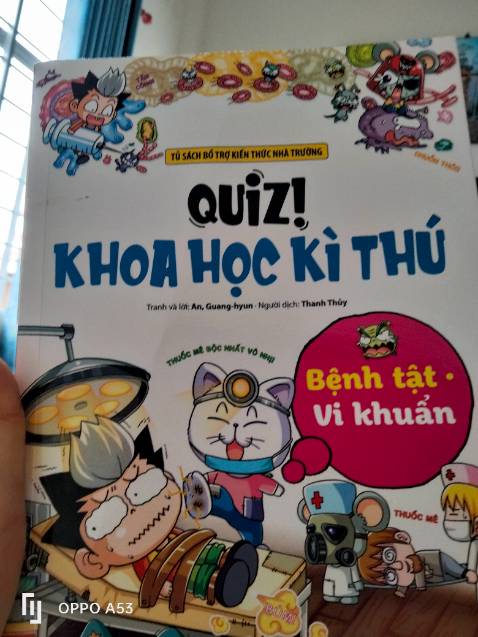 Bé rất thích bộ quiz khoa học kì thú