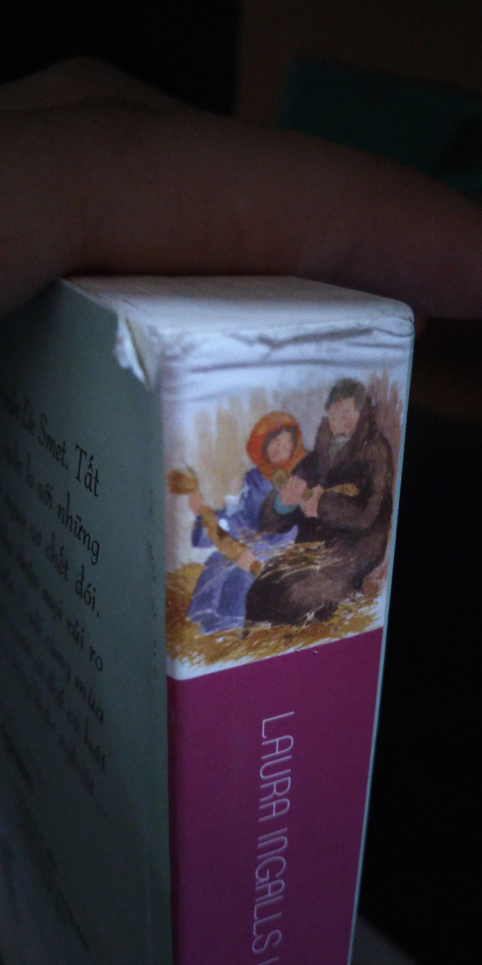 Mua sách truyện của Tiki nhiều rồi nhưng thực sự lần này mình rất thất vọng. Bìa sách thì bị rạch một đường kẻ ,gáy sách cũng khá nhăn nhúm và hơi rách . Mong lần sau Tiki rút kinh nghiệm kiểm tra kỹ hàng trước khi gửi.