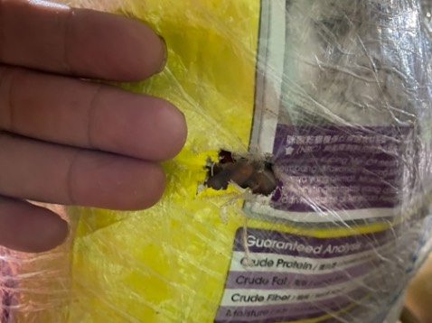 Không biết hàng lưu kho ở đâu.
Là shop giao hàng dỏm/ đểu/ cũ hay lưu kho của đơn vị vận chuyển mà hôm nay nhận được bao cám mèo đã bị chuột cắn và ăn.
Đặt từ 28/8 mà nay mới nhận được ah Tiki.
Uh thì cho là dịch dã nên không phát được. 
Nhưng hàng chuột ăn thế này thì từ Tiki hay từ shop bán? Không biết hàng lưu kho ở đâu.
Là shop giao hàng dỏm/ đểu/ cũ hay lưu kho của đơn vị vận chuyển mà hôm nay nhận được bao cám mèo đã bị chuột cắn và ăn.
Đặt từ 28/8 mà nay mới nhận được ah Tiki.
Uh thì cho là dịch dã nên không phát được. 
Nhưng hàng chuột ăn thế này thì từ Tiki hay từ shop bán?