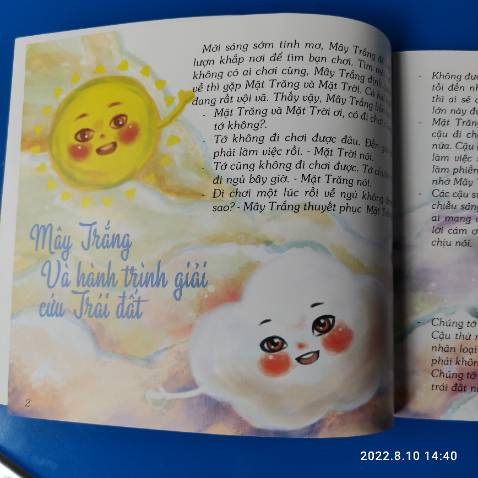 Sách mới, hình ảnh minh học dễ thương, bé nhà rất thích. Mình mua lúc sale nên được giá tốt. Thật sự rất vui. Cảm ơn shop.