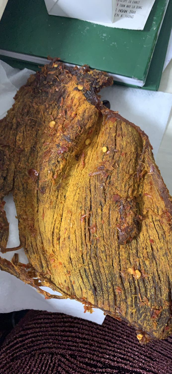 Ngon, vị đậm đà nhưng hơi mặn, mùi thơm. Mua 2 lần rồi vẫn muốn mua nữa