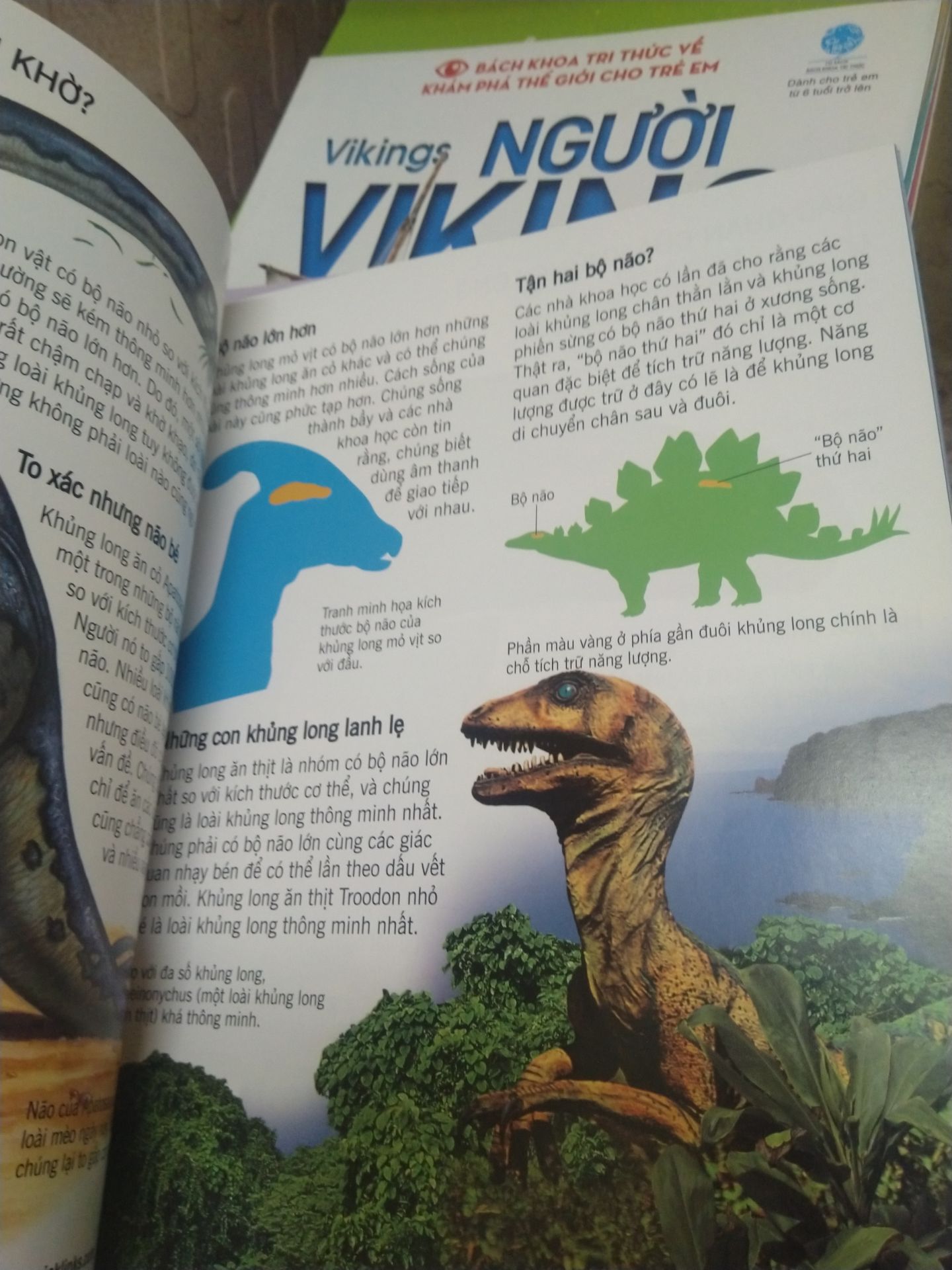 Bách khoa tri thức về khủng long cung cấp thông tin cho bé về loài khủng long đã tuyệt chủng trên Trái đất. Nội dung sách phong phú, hình ảnh minh hoạ sinh động, sắc nét.