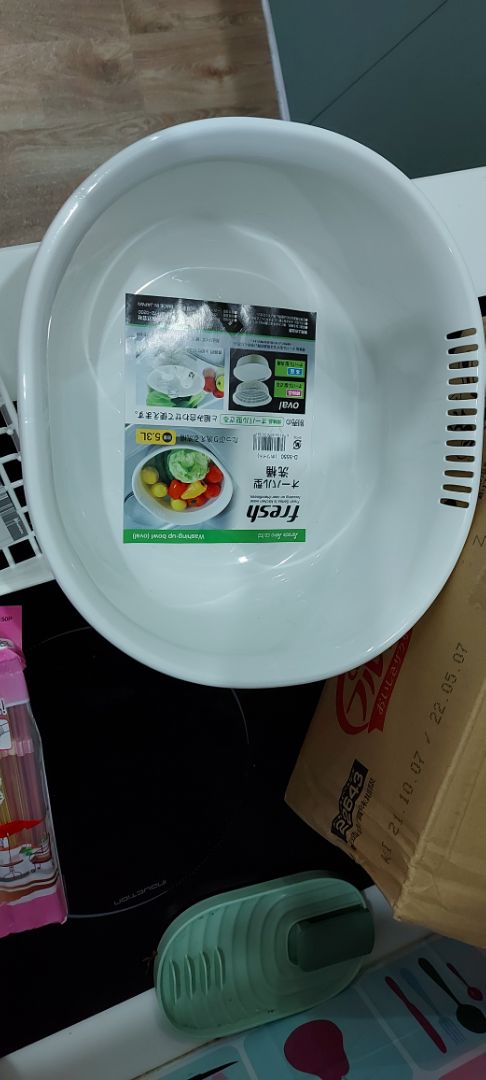 bộ 1 thau và rổ nhưng shop quên không gửi rổ, chỉ nhận được thau