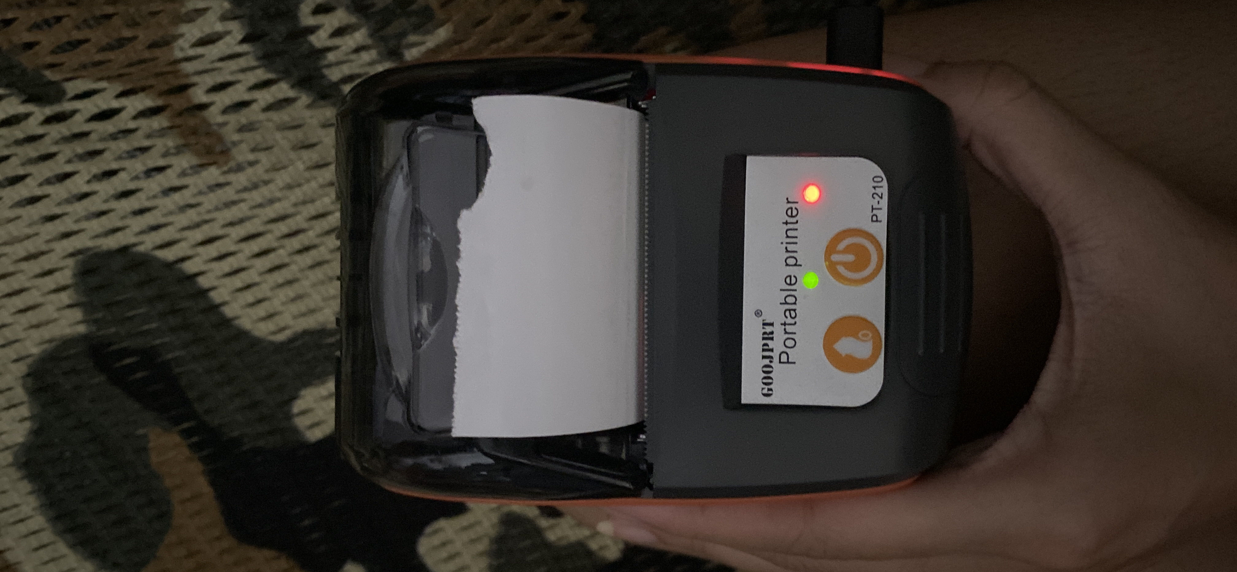 Máy in không được, mất 1 bên scroll