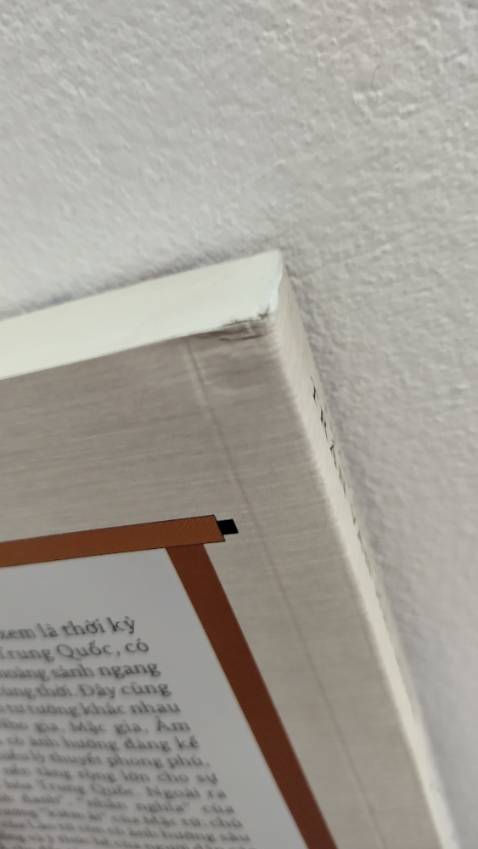 Sách bị dập góc, tiki cần xem lại quy trình để khắc phục lỗi ở công đoạn nào