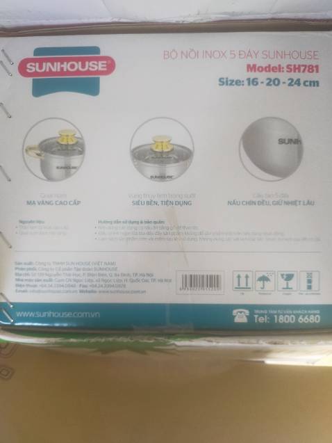 Thấy là ưng liền nha, ngoại hình của em nó đẹp đó, giao hàng nhanh hơn dự kiến, có 3 sezi 1,5l, 3l và 5l. Còn dùng được mọi loại bếp hay không thì mình chưa ***.