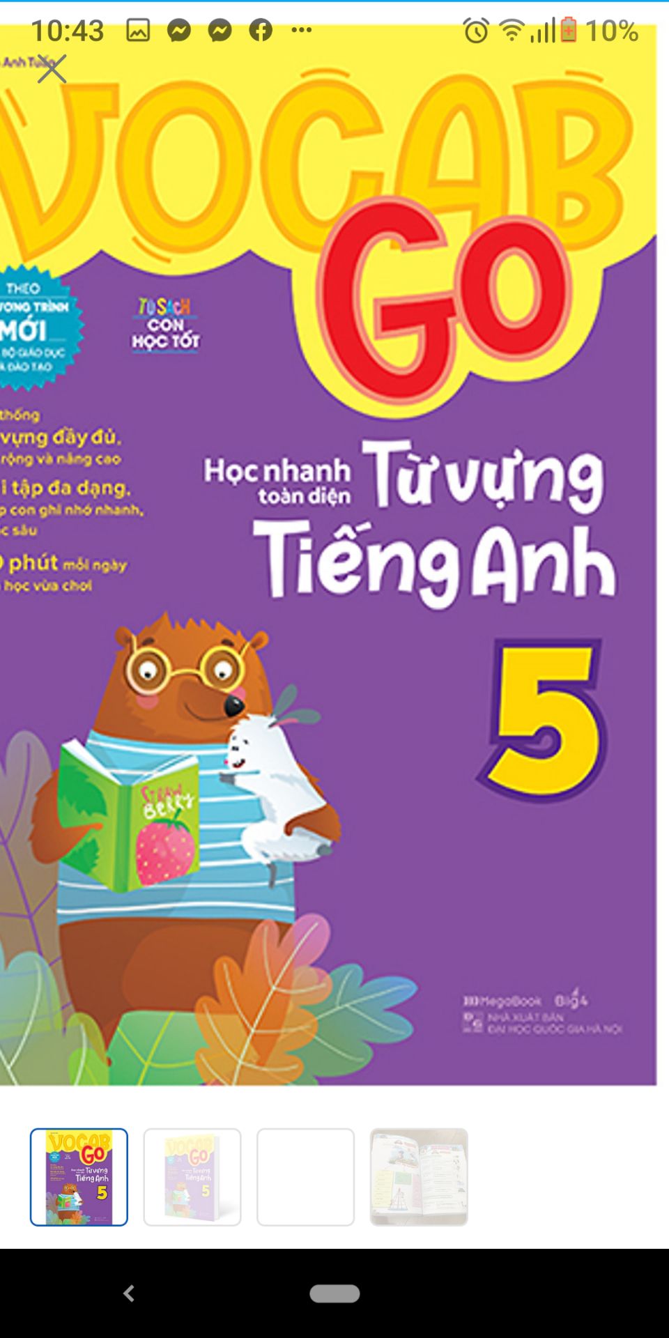 sách dày. in màu, rất đẹp, giúp con ôn luyện tiếng Anh