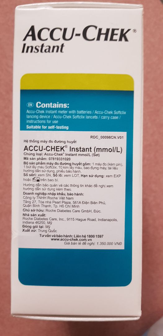 Máy đẹp, gọn nhẹ, đo nhanh và dễ sử dụng. Trừ 1 sao vì tại thị trường VN chưa hỗ trợ app để kết nối không dây đến thiết bị (trả lời chính thức từ Roche VN), trong khi mọi thiết lập thì phải dùng app.