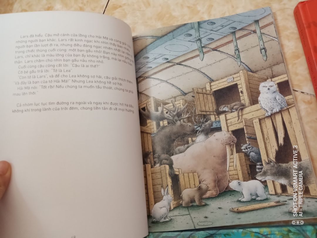 hình sống động, nhiều câu chuyện cho bé