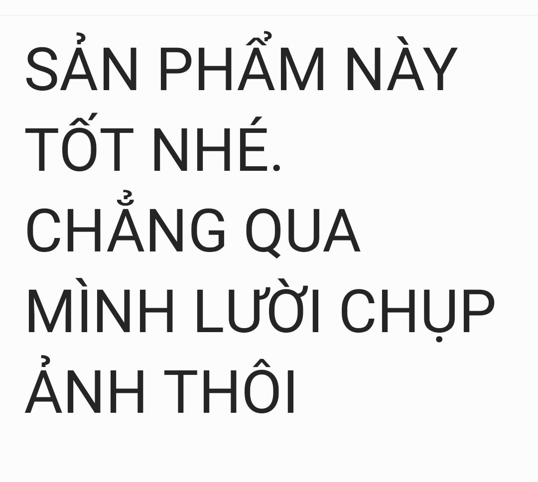Ui hàng Tiki quá tuyệt vời luôn à. Mua yên tâm luôn á. Sản phẩm này tui hài lòng nha.