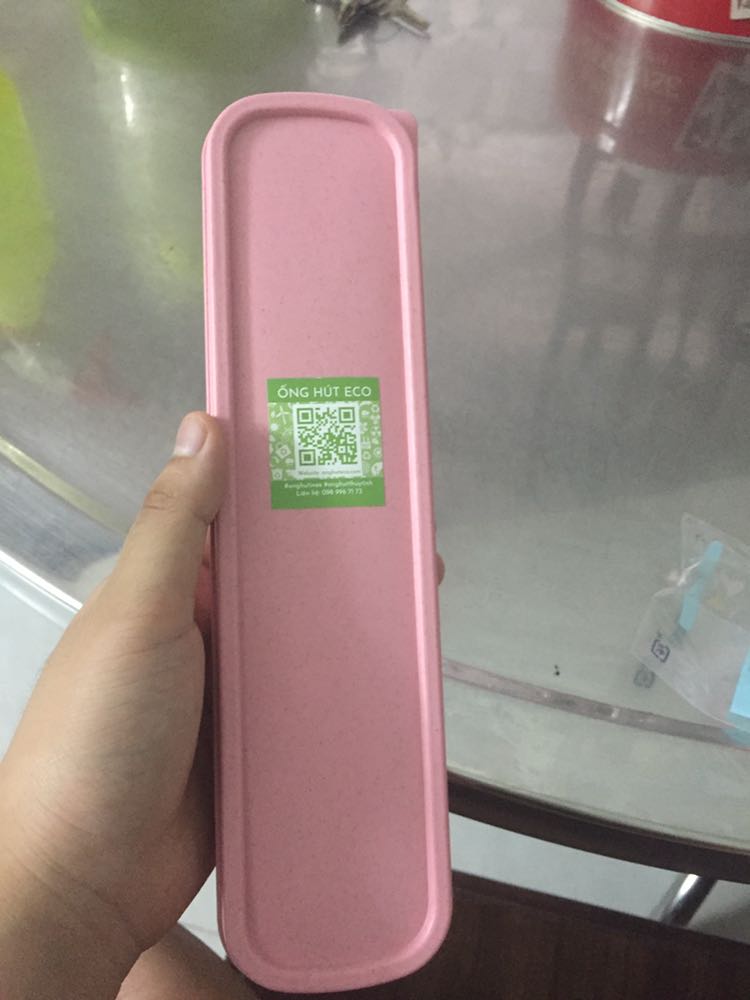 Đây là một sản phẩm bảo vệ môi trường. Màu hồng nhìn cũng rất yêu nữa.