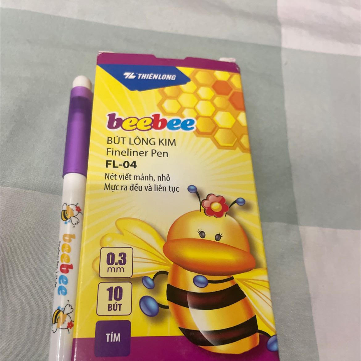 Viết nét mảnh, mực chảy đều