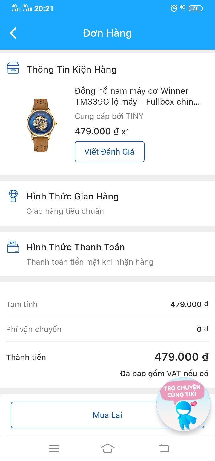 đặt cái 470k lại giao cái 380k....chán chả buồn nói