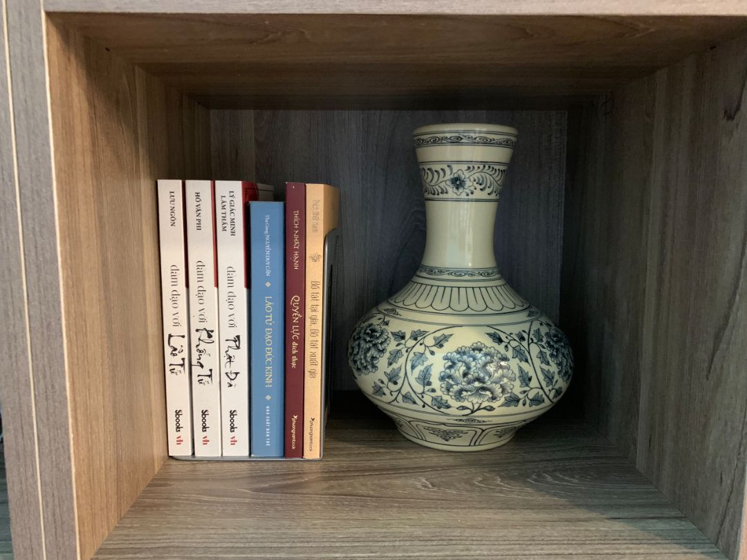 đẹp vân rạn nhìn lạ mắt hợp chưng tủ sách