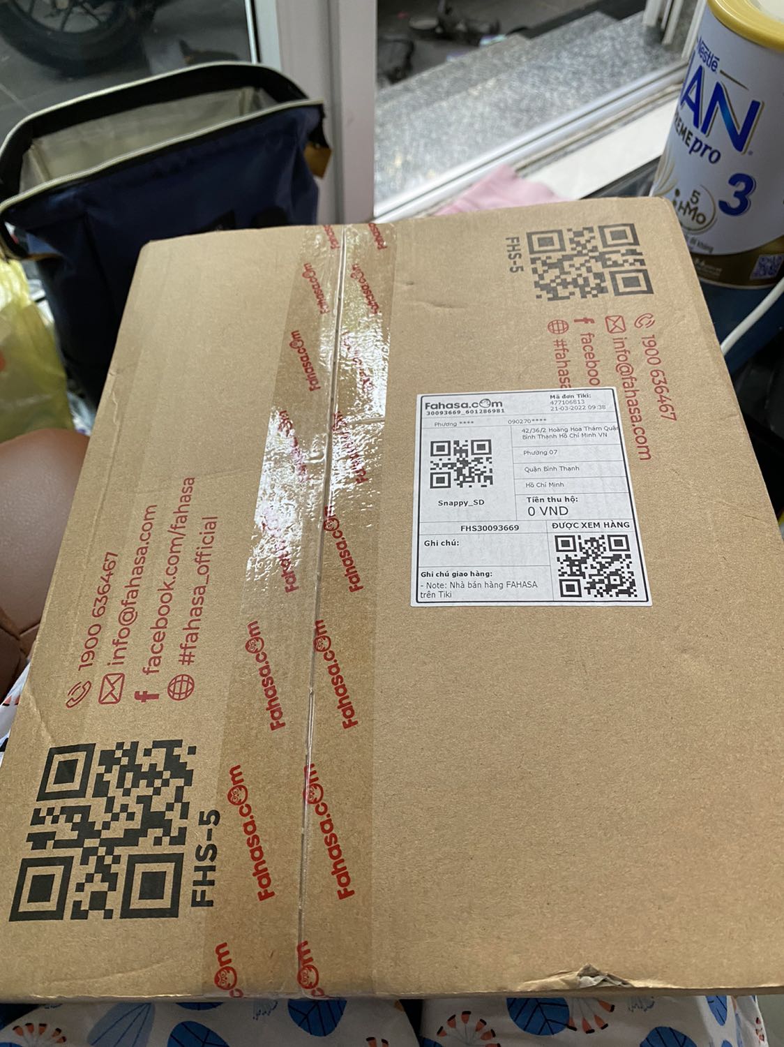 Nhanh như 1 cơn gió luôn Fahasa ơi. Mới đặt 0h sáng nay mà giờ đã có rồi. Sách được bọc kĩ, có chống sốc. Mình mua được giá sale lại được giao nhanh. Cảm ơn Tiki và Fahasa.