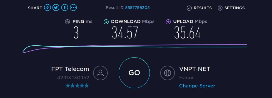 Mình là người làm kỹ thuật cũng có liên quan đến mạng, nên bài review sẽ có các số cụ thể để đánh giá.
Có 2 thông số cần chú ý:
- Link quality, hiểu nôm na là chất lượng đường truyền và càng cao càng tốt.
- Signal level (đơn vị dBm), tức là chất lượng sóng và càng cao càng tốt.
Sản phẩm nhìn chỉ được cái hổ báo, chất lượng thì kém tệ hại, cụ thể:
- Link Quality = 20/70  Signal level = -93 dBm
- Speedtest: ping: 5ms, download 6.92Mbs, upload 0.59Mbs (xem hình đính kèm)
Trước đó mình dùng TL-WN722N, giá rẻ hơn ~100k, mặc dù 1 antena thôi nhưng:
- Link Quality = 42/70  Signal level = -70 dBm
- Speedtest: ping: 3ms, download 34.57Mbs, upload 35.64Mbs (xem hình đính kèm)
Kết luận: Không nên mua TL-WN822N, mà hãy mua TL-WN722N.
Mình thấy TL-WN722N tốt hơn rất nhiều, cái của mình đã dùng gần 5 năm, rơi rớt các kiểu vẫn còn dùng được. Mình là người làm kỹ thuật cũng có liên quan đến mạng, nên bài review sẽ có các số cụ thể để đánh giá.
Có 2 thông số cần chú ý:
- Link quality, hiểu nôm na là chất lượng đường truyền và càng cao càng tốt.
- Signal level (đơn vị dBm), tức là chất lượng sóng và càng cao càng tốt.
Sản phẩm nhìn chỉ được cái hổ báo, chất lượng thì kém tệ hại, cụ thể:
- Link Quality = 20/70  Signal level = -93 dBm
- Speedtest: ping: 5ms, download 6.92Mbs, upload 0.59Mbs (xem hình đính kèm)
Trước đó mình dùng TL-WN722N, giá rẻ hơn ~100k, mặc dù 1 antena thôi nhưng:
- Link Quality = 42/70  Signal level = -70 dBm
- Speedtest: ping: 3ms, download 34.57Mbs, upload 35.64Mbs (xem hình đính kèm)
Kết luận: Không nên mua TL-WN822N, mà hãy mua TL-WN722N.
Mình thấy TL-WN722N tốt hơn rất nhiều, cái của mình đã dùng gần 5 năm, rơi rớt các kiểu vẫn còn dùng được.