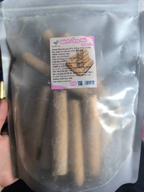 Như trở về từ tuổi thơ vậy, bánh thơm giòn ngon