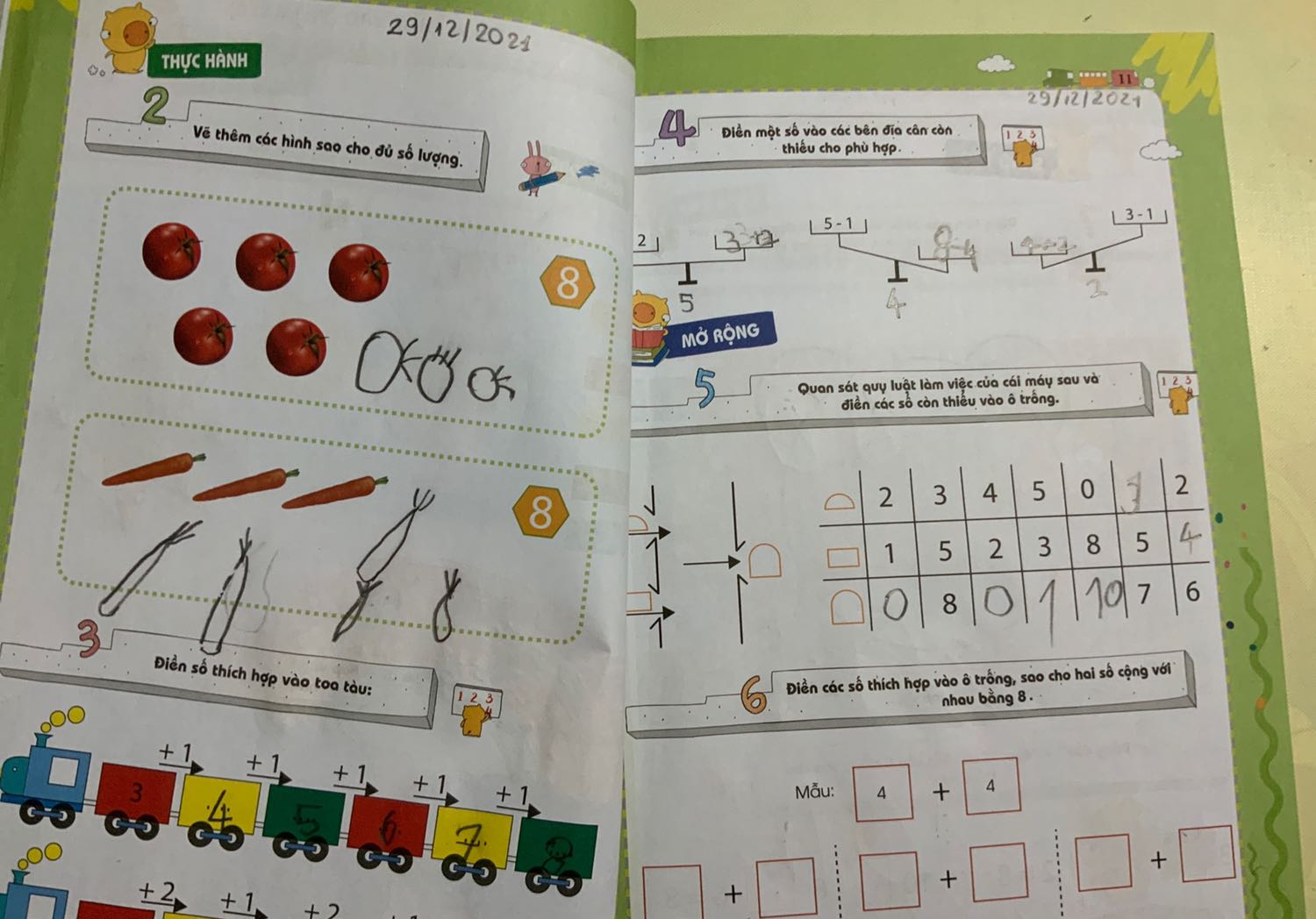 Chat luong san pham tuyet vơi. Đóng gói cẩn thân. Thoi gian giao hang nhanh. Be nha 4 tuổi thích lam bài tập toán và duoc tang kèm 4 thẻ 👍👍👍