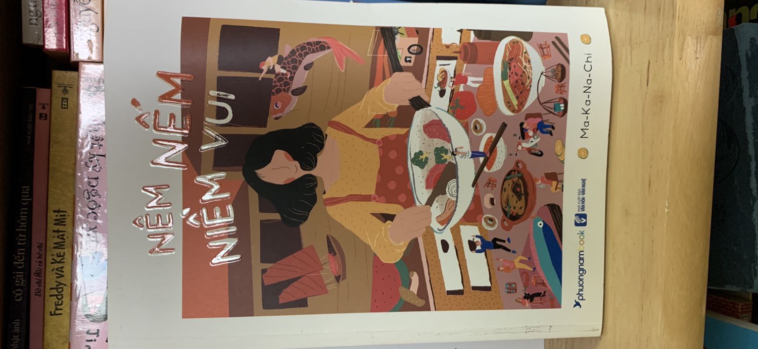 Cuốn sách vô cùng dễ thương với những câu chuyện tản mạn về món ăn vô cùng đáng yêu.