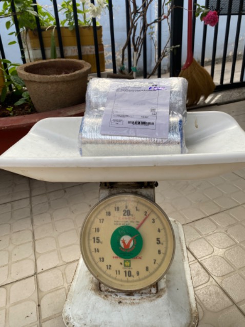 Giao hàng không đủ trọng lượng,trọng lượng hàng 3kg giao 2,3kg