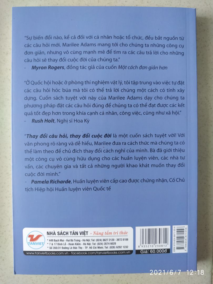 Cuốn sách này hy vọng sẽ cho chúng ta cách đặt những câu hỏi đúng từ đó sẽ có những câu trả lời phù hợp định hướng cho những hành động chuẩn xác hầu dân đến kết quả tốt đẹp hơn