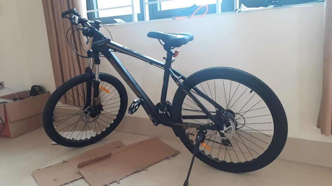 xe đẹp,đóng gói cẩn thận,lắp ráp dễ. shop tư vấn nhiệt tình. xe chạy tốt