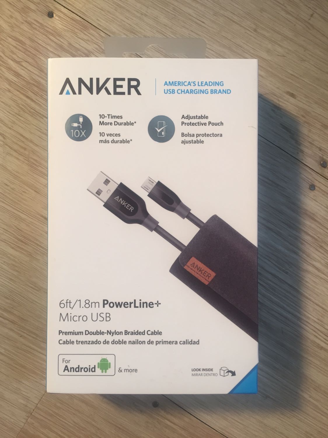 Sản phẩm sale nên giá rất rẻ, sợi dây chắc chắn, các bạn nhớ cào lớp mã ra và check trên trang chủ anker nhé. Tiki giao hàng nhanh, mình đặt tiki now 9g sáng nhận sản phẩm trên tay rồi. Nói chung là hài lòng.