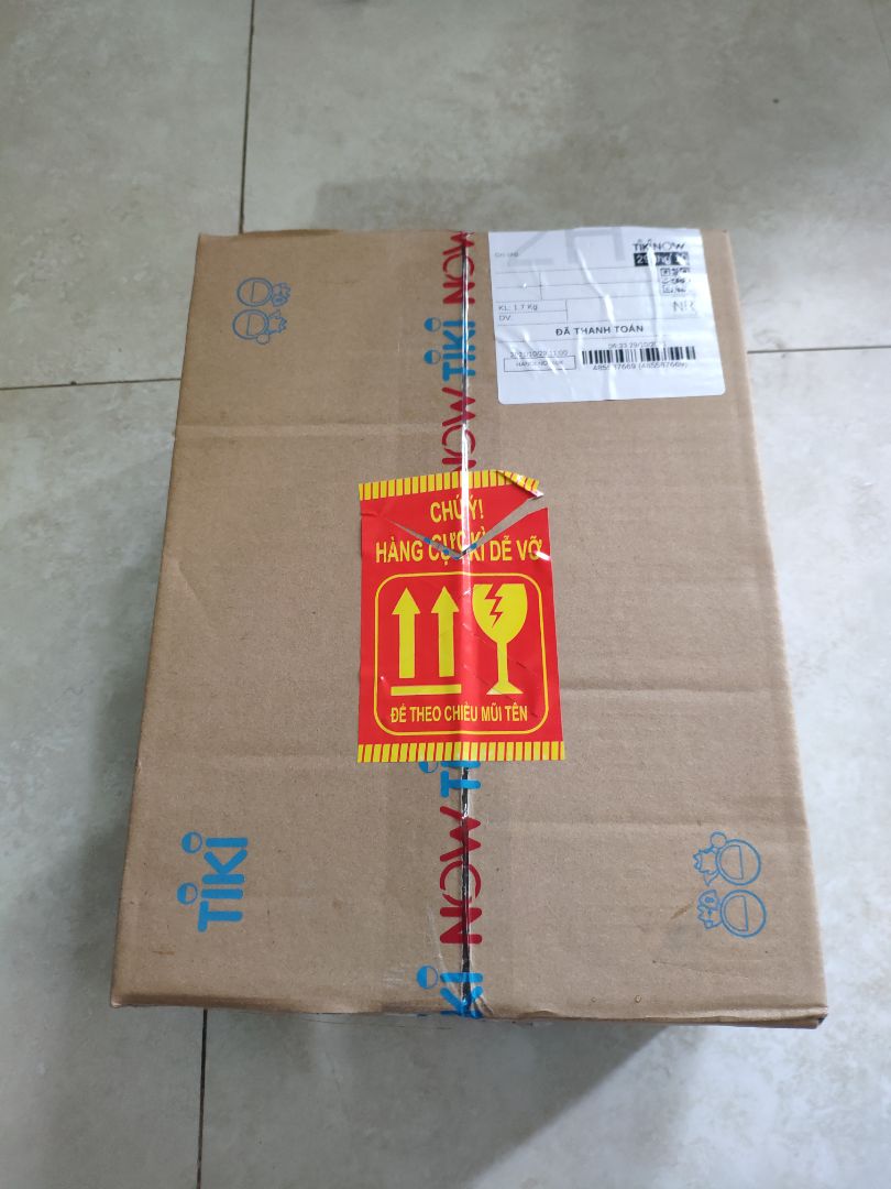 Giao hàng nhanh như gió mặc dù mưa to
Chất lượng thì khỏi bàn rồi.
Cảm ơn Tiki nhiều
Yêu Tiki 😚
