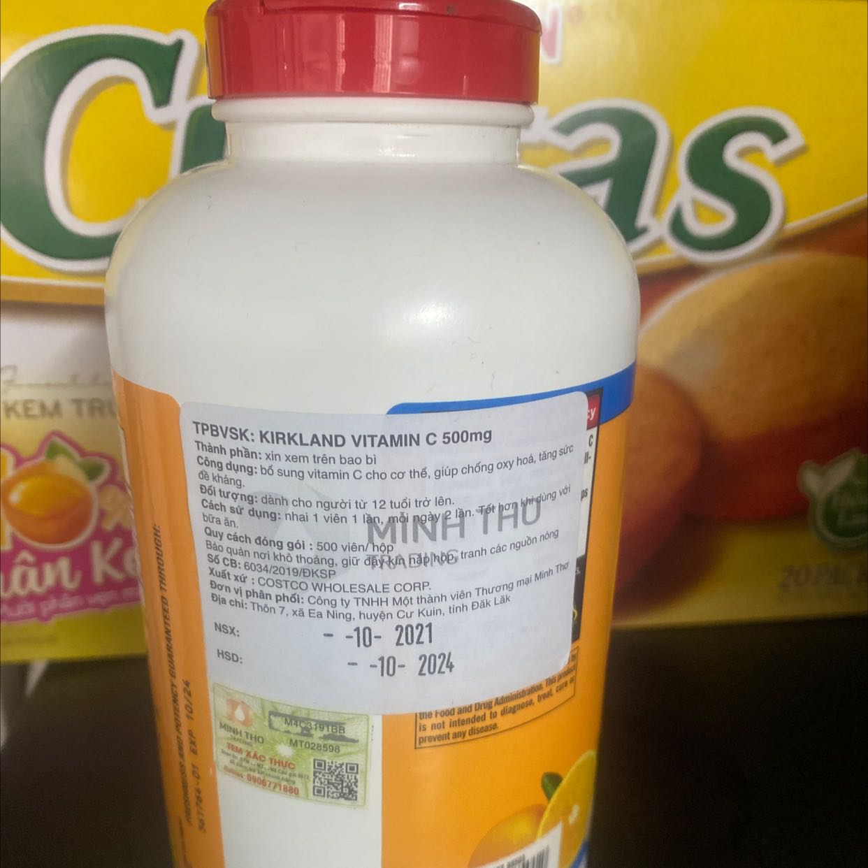 Dễ nhai, thơm mùi kẹo. Cả hủ mấy trăm viên tốt cho sức khoẻ!