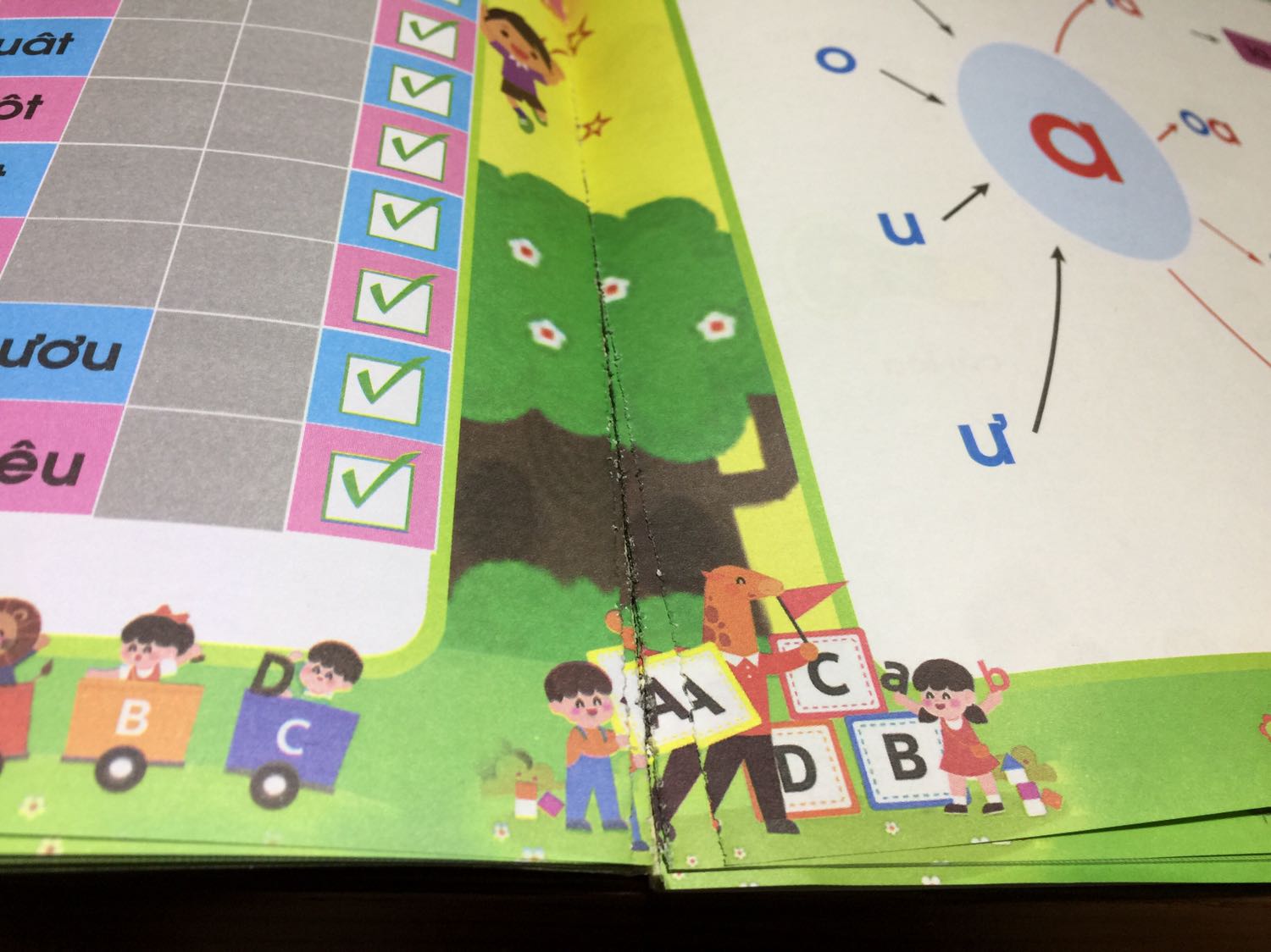 Tưởng mua đc giá hời; ko ngờ vừa mở ra sách đã rách tè le... Chán!