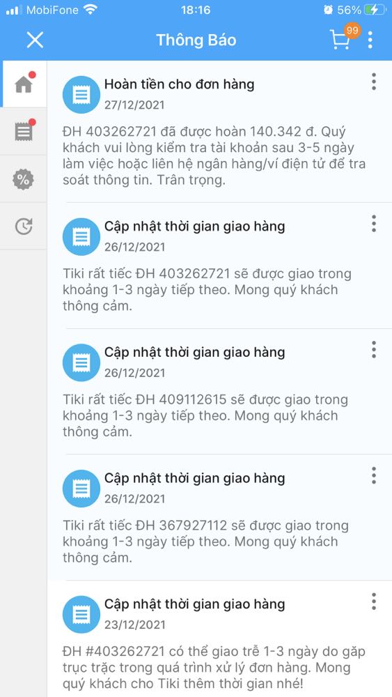 *** đảo KH flash sale khung giờ săn sale KM giảm giá sách từ 35-90%. KH săn được thì huỷ đơn không lý do, hẹn nhiều lần rồi âm thầm huỷ hết luôn. Thà huỷ thì gọi dt báo 1 tiếng. Chương trình e làm cho vui đánh *** KH. Sàn TMĐT lớn mà làm ăn tệ thật. Quá thất vọng.