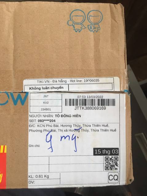 sản phẩm không đạt yêu cầu, cafe có hiện tượng vón cục. hạng sử dụng in dưới đáy có dấu hiệu bị phai. Tôi đã giao trả lại hàng, chưa nhận dc tiền, tôi muốn đổi lại sản phẩm mới, đạt chất lượng, Vậy trường hợp này giải quyết như thế nào . Mong sớm có câu trả lời.