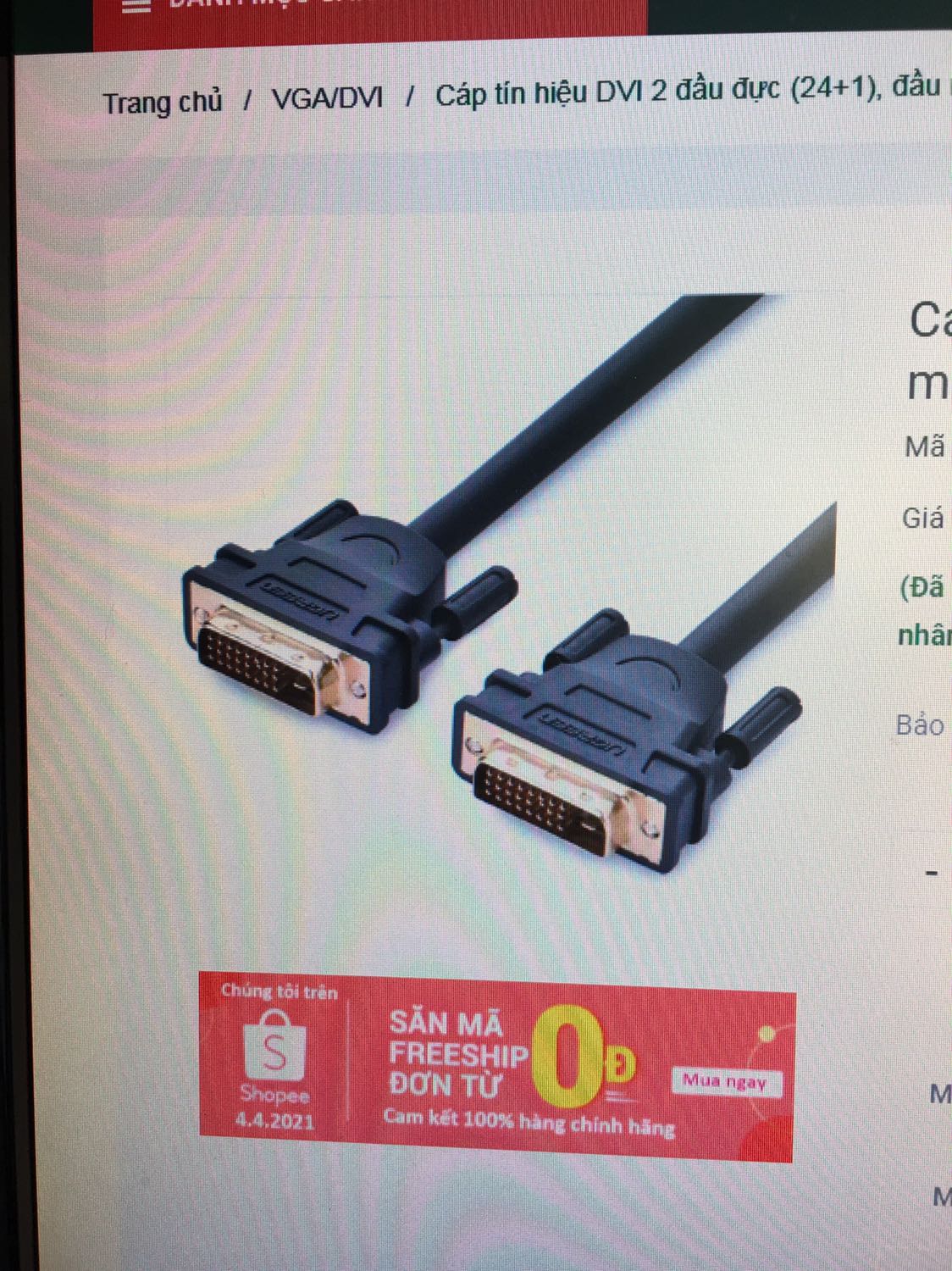 Cáp tốt mỗi cái là vừa mua xong thì ko cần dùng nữa rồi, hic. Ace nào có nhu cầu cần mua thì nhắn e fix lại cho nhé. Mình để giá hữu nghị ạ. Cám ơn shop nếu cho đổi sang loại khác thì tốt biết mấy ko dùng tiếc quá