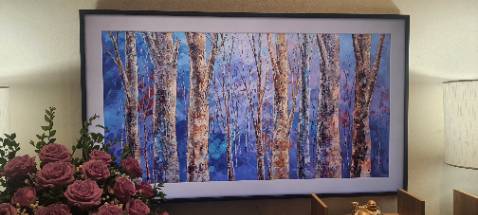 Tivi đẹp, đây là cái thứ 2 mình mua, cái này mua để treo tranh ít khi xem tivi nên ko có gì đáng chê. Màn phủ matte nên ko bị bóng đèn rất thích. Phần tùy chỉnh treo tranh còn cần nghiên cứu thêm. Nhược điểm dòng này là loa ko hay.