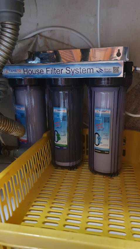 Khá nặng. Gói hàng kỹ. Ko biết lọc có hiệu quả ko phải chờ tgian.