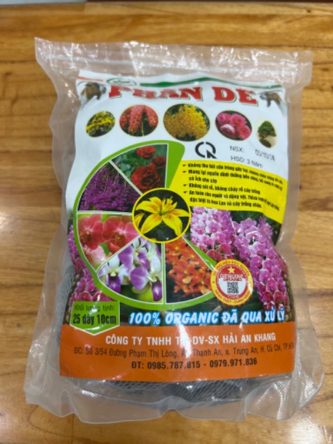 Chất lượng tốt cho cây. Hòa tan nhanh.