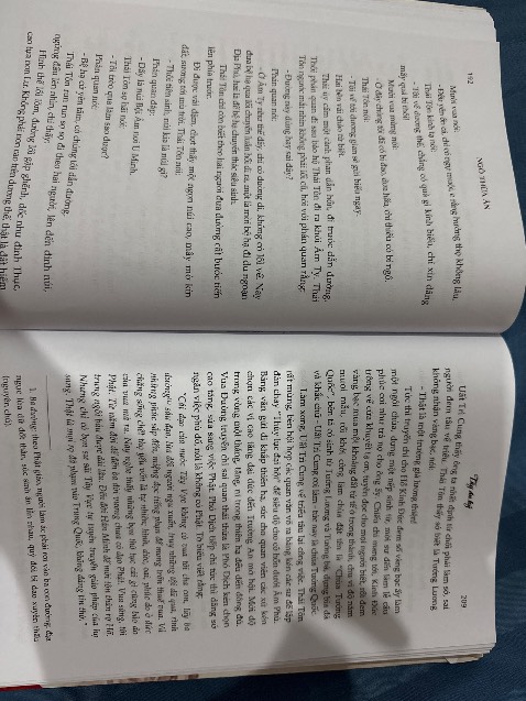 Sách mất từ trang 193 tới trang 208 trong tập 1. Các tập sau chưa đọc nếu có sẽ báo cáo