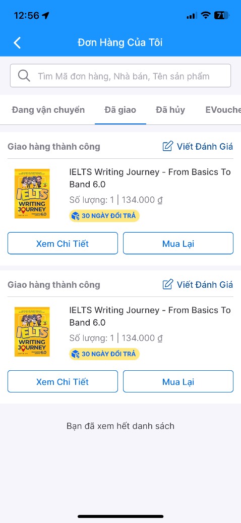 Sách đẹp, giao nhanh mà mình lỡ đặt nhầm 2 cuốn i chang r, ai ở quận 10 muốn mua mình pass 100k chưa bóc seal nha🥲